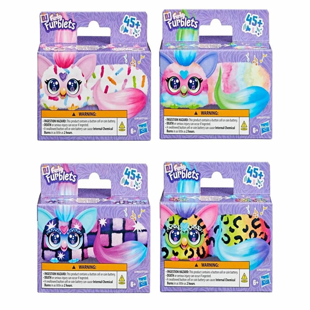 Furby Furblets DJ Mini Peluche con Sonidos Surtido – vista 5
