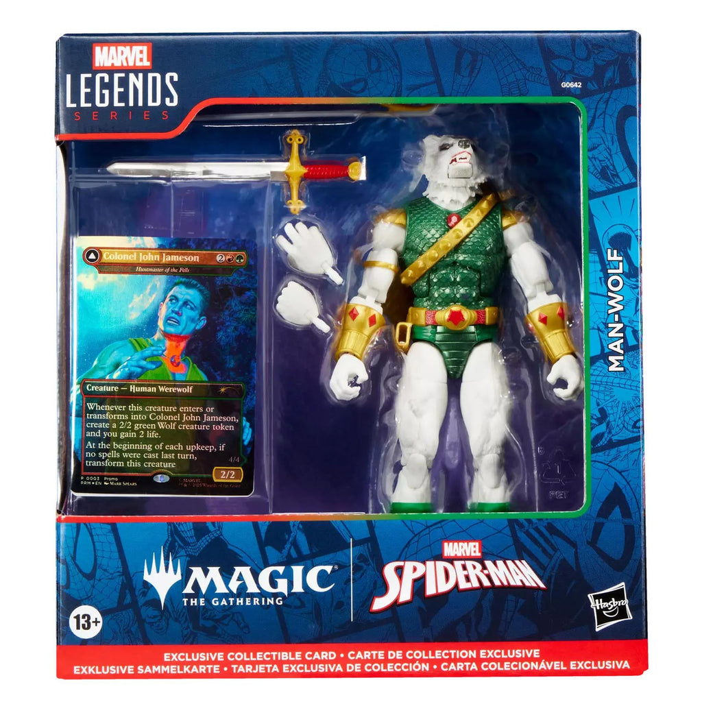 Marvel Legends Man-Wolf Magic: The Gathering Figura de 15 cm – vista 2