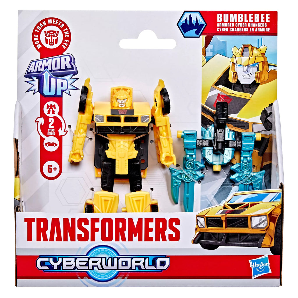 Transformers Armored Cyber Changers Figura de 10 cm Surtido – vista 1