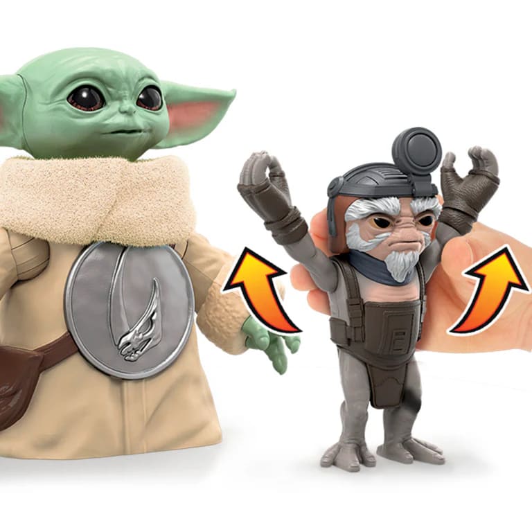 Star Wars The Mandalorian Grogu Abrazador con Anzellano Interactivo – vista 1