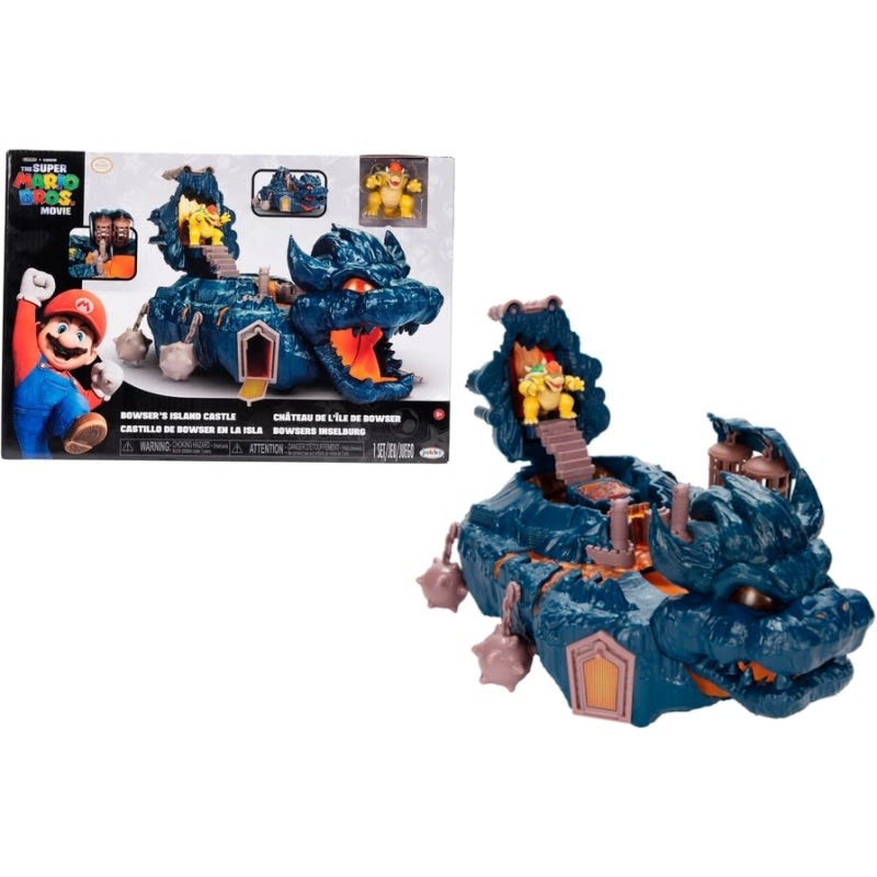 Super Mario Mini Playset Deluxe Trono de Bowser con Figura Exclusiva de Bowser – vista 2