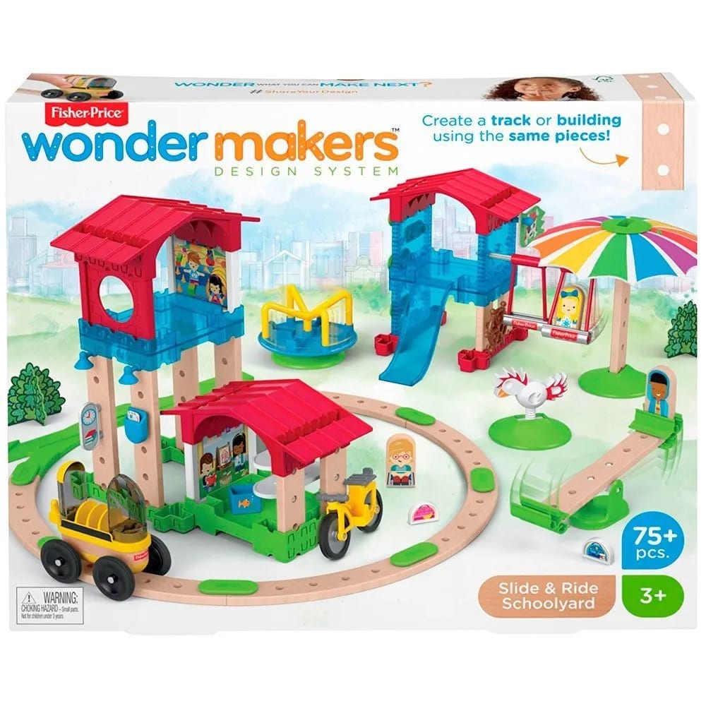 Fisher-Price Wonder Makers Set Escuela Divertida de 75 Piezas – vista 2