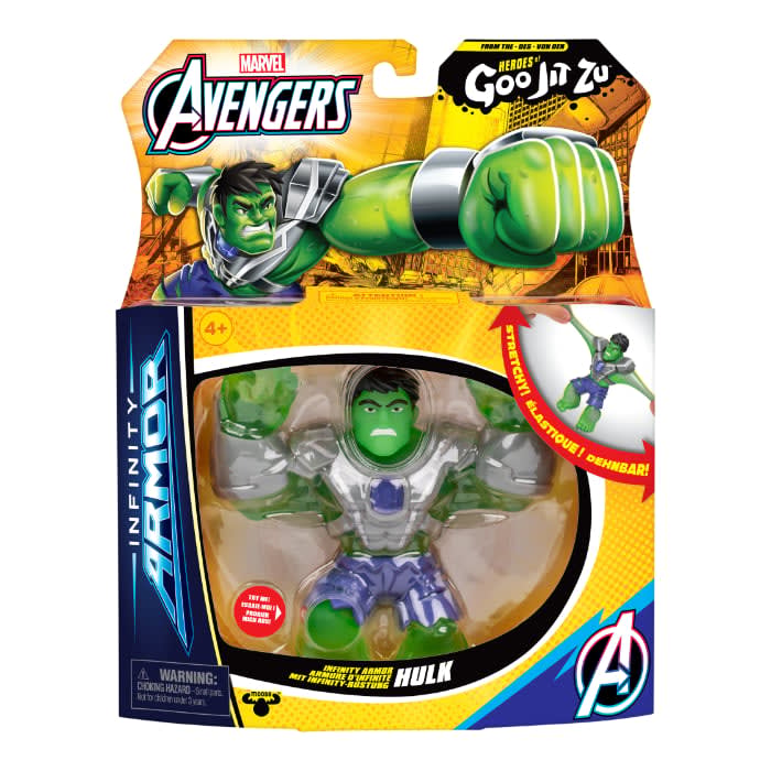 Goo Jit Zu Marvel Armadura Infinity Figura Elástica Surtida – vista 1