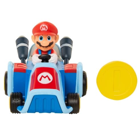 Super Mario Kart Coin Racers Kart de Juguete Surtido – vista 2