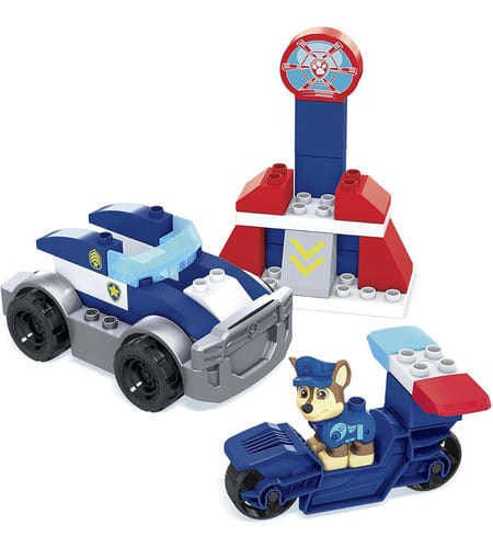 Mega Bloks Paw Patrol Auto de Policía de Chase 31 Bloques – vista 1