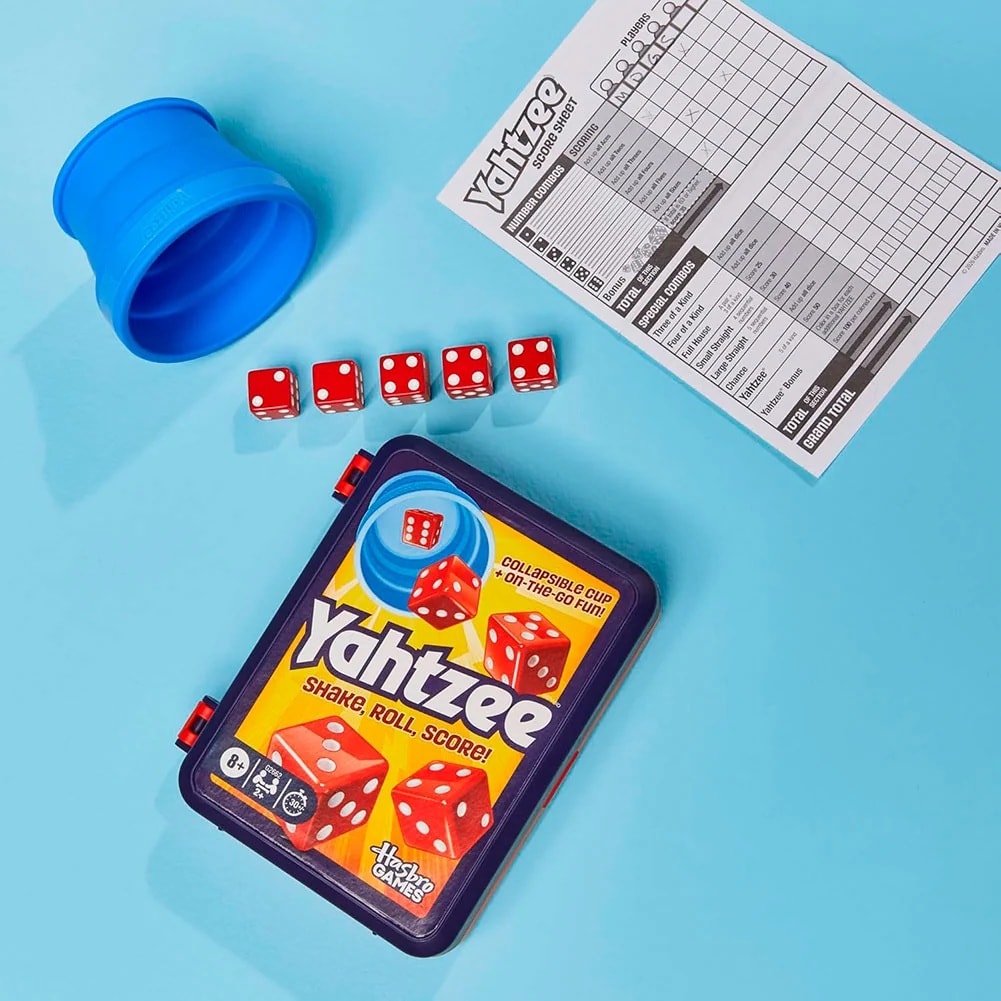 Yahtzee Refresh Juego de Dados Portátil para la Familia – vista 4