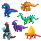 Hey Clay Plasticina Mega Dinos 15 Potes – Hey Clay