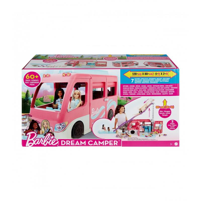Barbie Dreamcamper Camper de los Sueños con Tobogán – vista 2