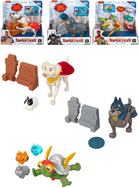 DC League of Super Pets Figura Paquete de Acción Surtido – vista 1