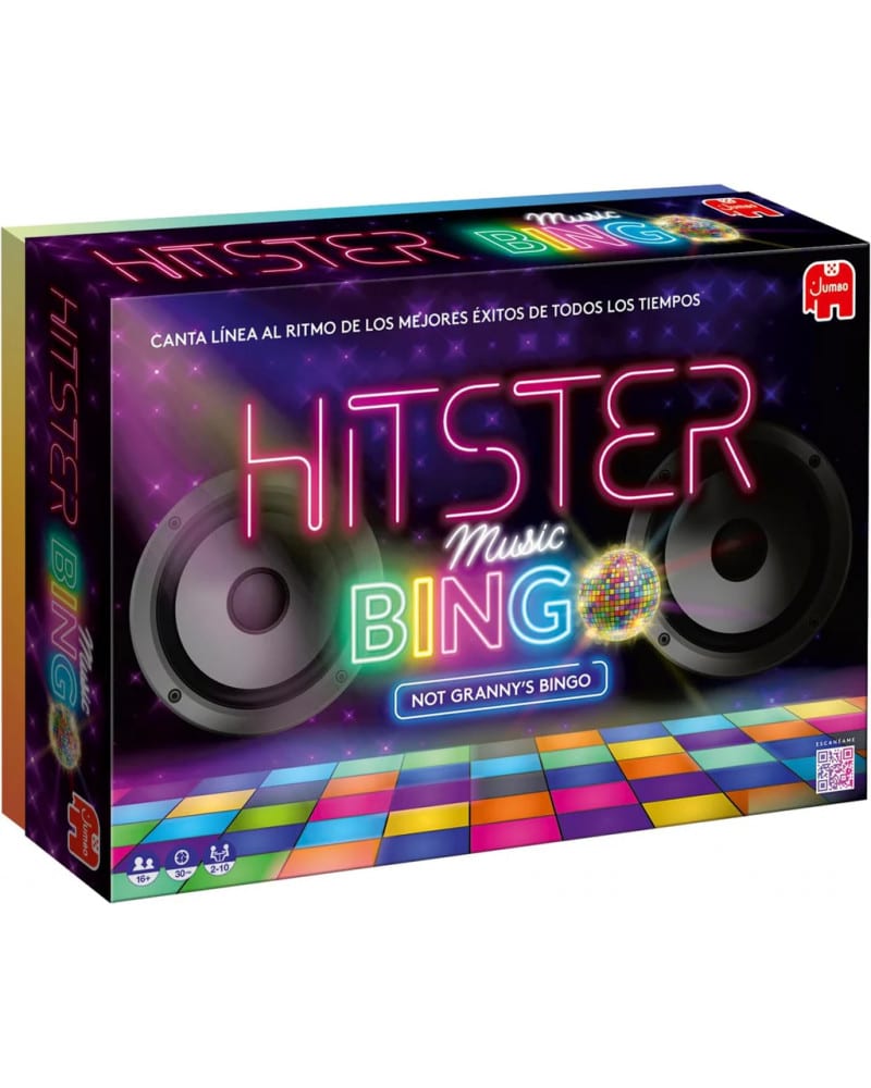 Hitster Bingo Juego de Mesa Musical con App y Spotify – vista 1