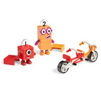 Numberblocks Figuras Uno y Dos Aventura en Bicicleta – vista 3