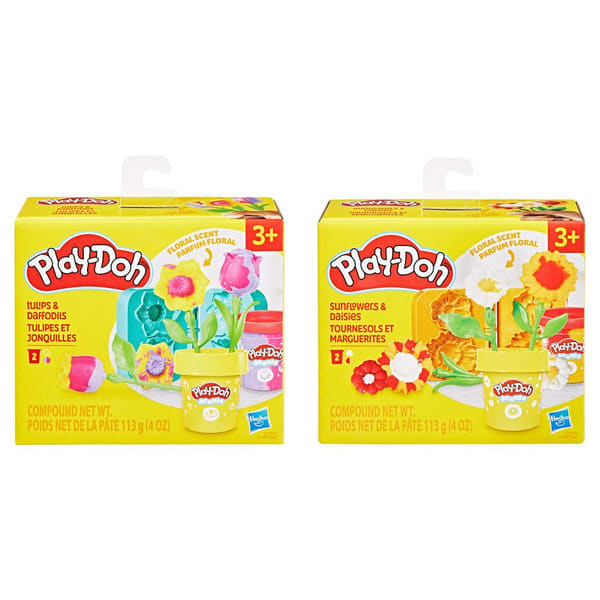 Play-Doh Lil Flowers Set de Jardín con Masas Surtido – vista 1
