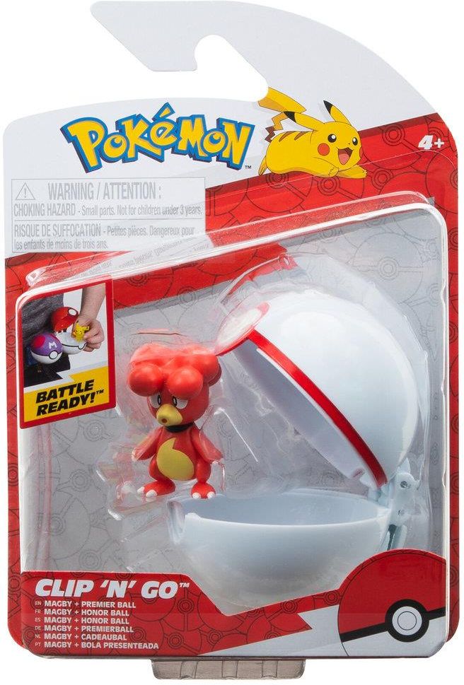 Pokémon Clip 'N' Go Poké Ball con Figura – vista 4