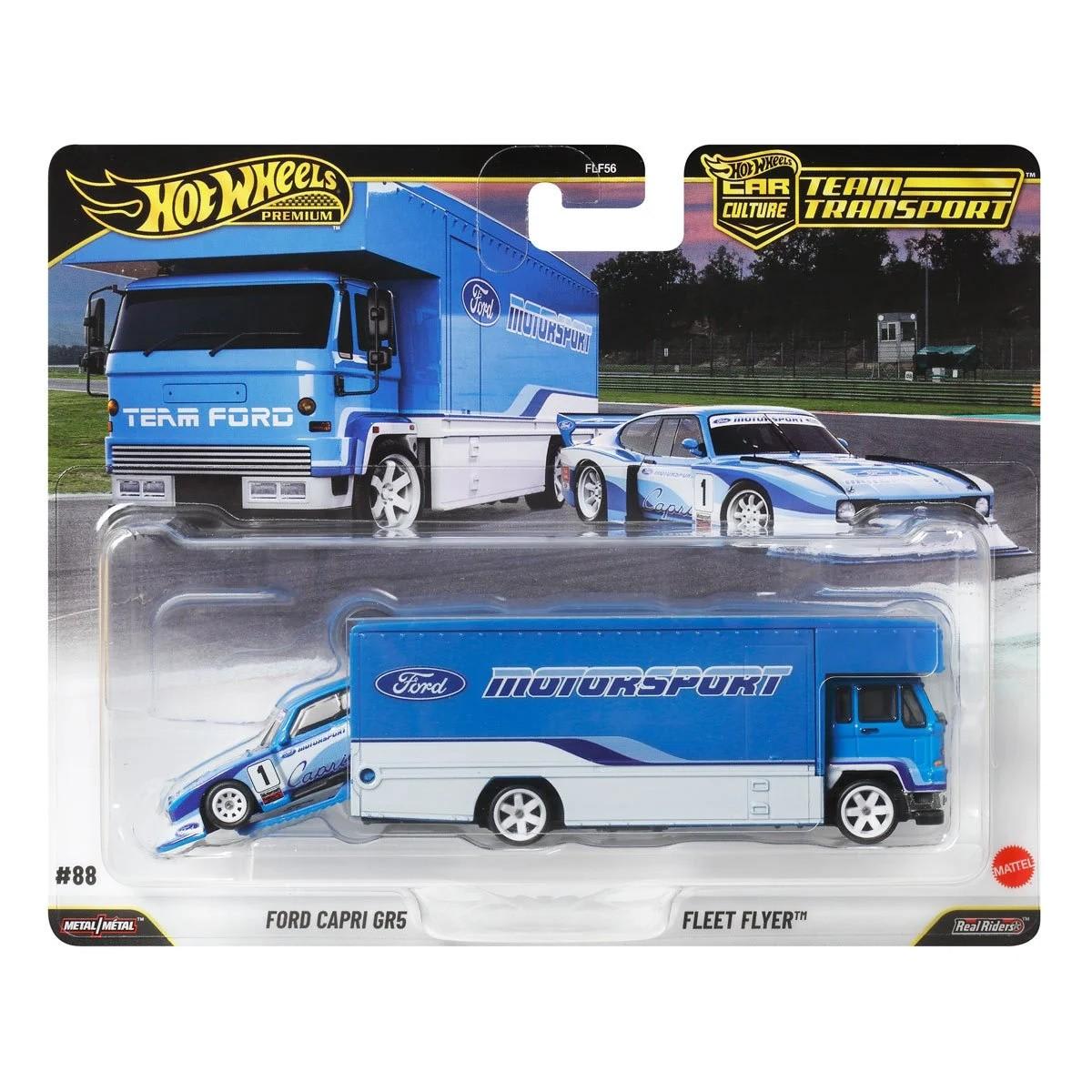 Hot Wheels Collector Camión Transportador con Auto Surtido – vista 1
