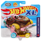Detalle lateral auto Hot Wheels 1:43 XL