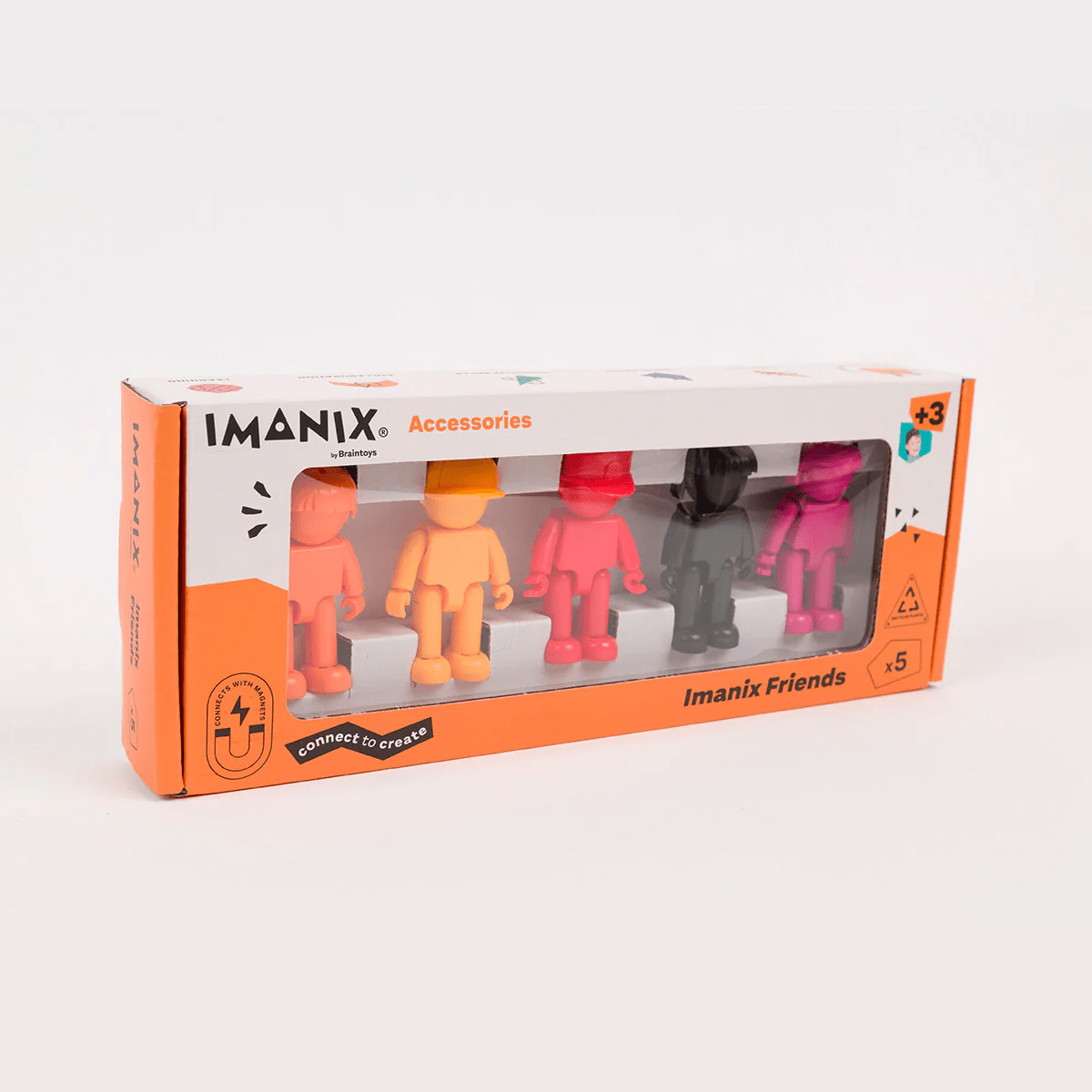 Imanix Friends Fun Set de 5 Figuras Magnéticas – vista 2
