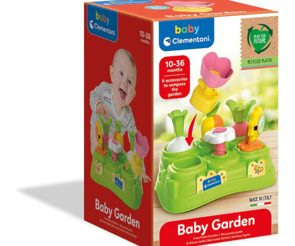 Clementoni Mi Primer Jardín Juego de Encaje de Formas y Colores – vista 1