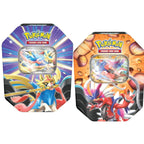 Pokémon TCG Lata Slashing Legends Zacian ex o Koraidon ex en Español – vista 1