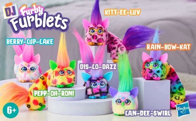 Furby Furblets DJ Mini Peluche con Sonidos Surtido – vista 1