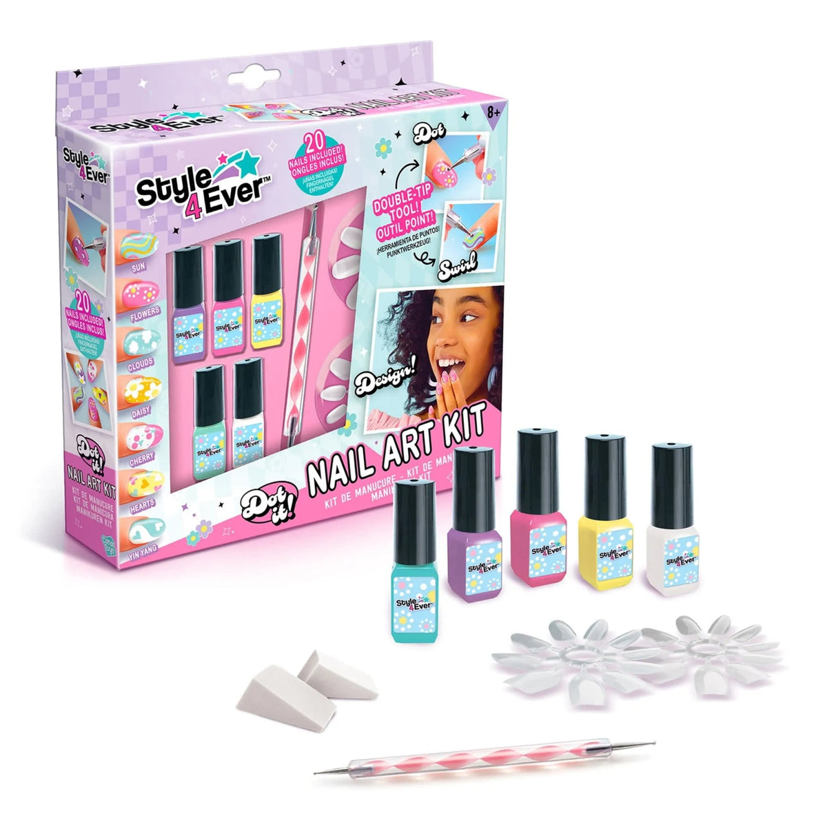 Style 4 Ever Kit de Arte para Uñas Infantil – vista 3