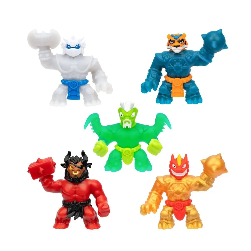 Héroes de Goo Jit Zu Smash Strikers Figura Elástica Surtido – vista 1