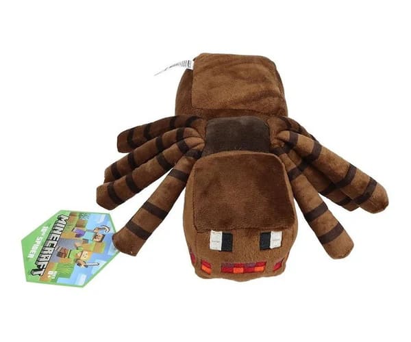 Minecraft Peluche Araña de 25 cm Fiel al Videojuego – vista 1