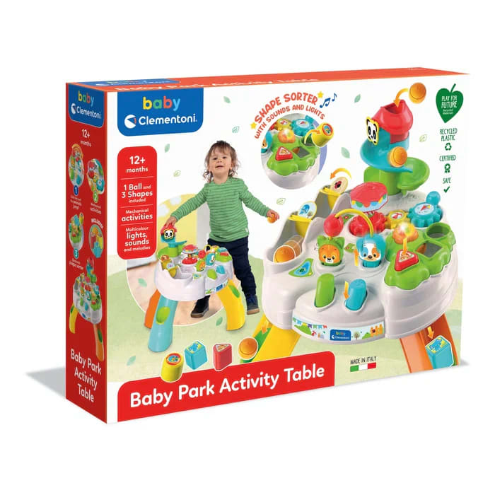 Clementoni Baby Park Mesa de Actividades Interactiva con Luces y Sonidos – vista 3
