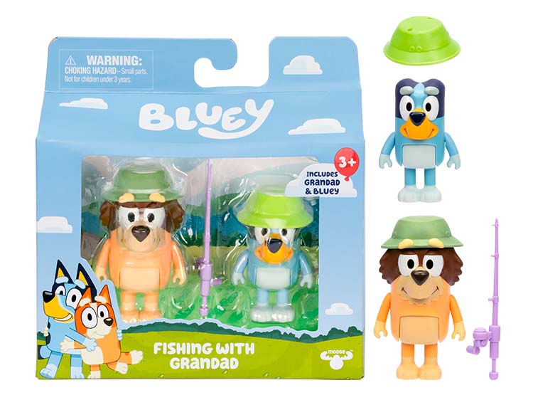 Bluey Pack de 2 Figuras Serie 11 con Accesorios Surtido – vista 1