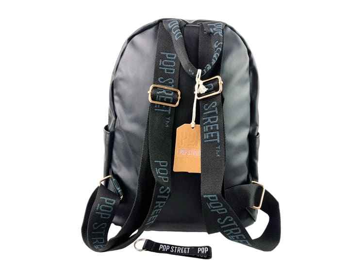 Mochila Juvenil Pop Street Acolchada Negra – Pop Street
