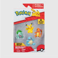 Pokémon Pack de 4 Figuras de Combate Pikachu y Compañeros de Kanto – vista 1