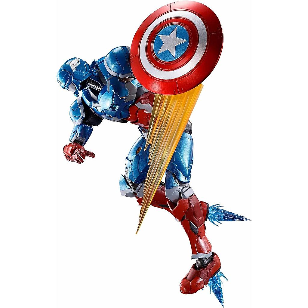 S.H.Figuarts Captain America Tech-On Avengers Figura 15 cm – vista 2