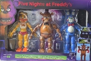Five Nights at Freddy's Multipack de 3 Figuras Articuladas de 15 cm – vista 1