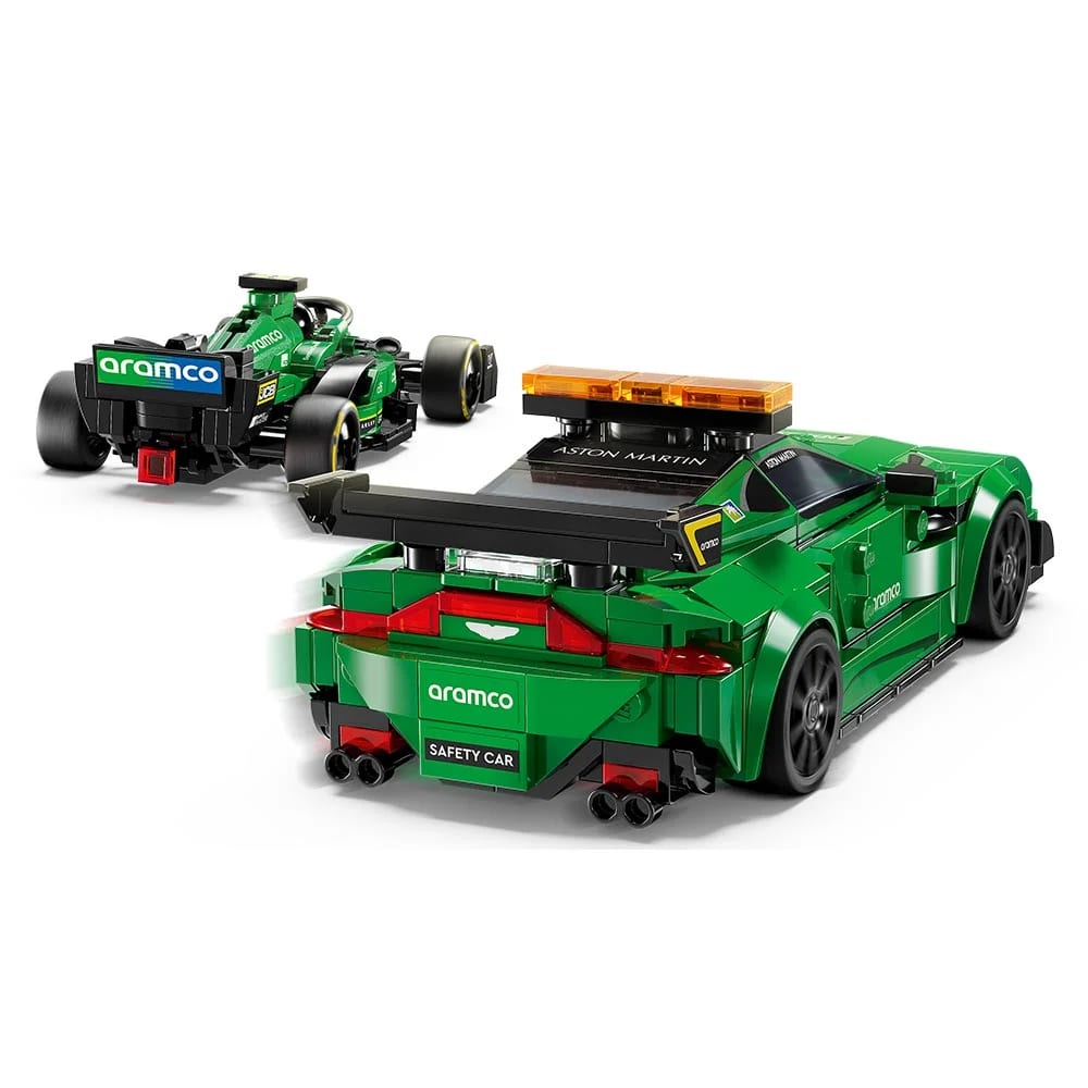 LEGO Speed Champions Safety Car de Aston Martin y AMR23 Fórmula 1 – vista 1