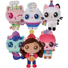 Gabby's Dollhouse Peluche Purr-ific de Tela Suave Surtido – vista 1