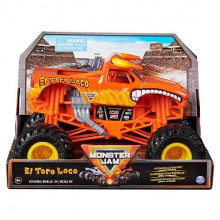 Monster Jam Camioneta Metálica Escala 1:24 Surtida – vista 5