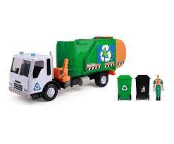 Mighty Fleet Titans Camión de Basura Go Green con Luces y Sonidos – vista 1