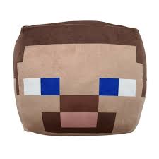 Minecraft Peluche Cubo de Steve de 30 cm para Fans del Videojuego – vista 1