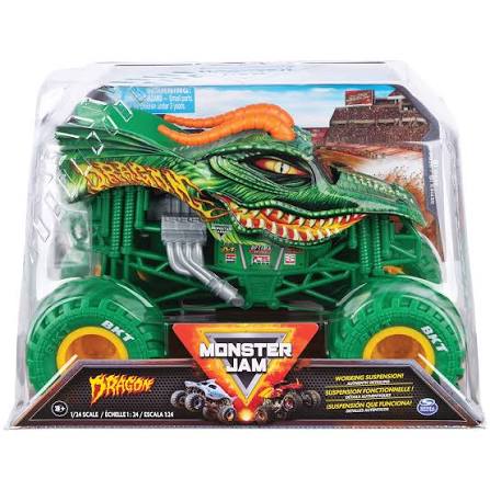 Monster Jam Camioneta Metálica Escala 1:24 Surtida – vista 4