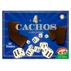 Juego de Cachos Toyng con 4 Cachos y 20 Dados Clásico Chileno – vista 1