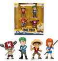 One Piece Nano Metalfigs Pack 4 Figuras Luffy, Zoro, Nami y Chopper – vista 1