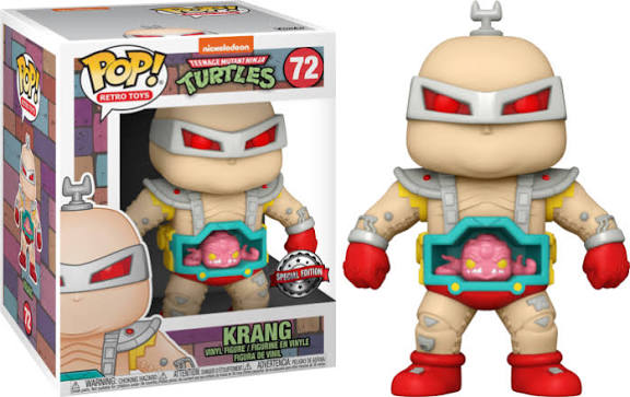 Funko Pop! Retro Toys Tortugas Ninja Krang #72 Figura de Vinilo – vista 1