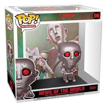 Funko Pop! Albums Queen News of the World Figura Coleccionable – vista 1