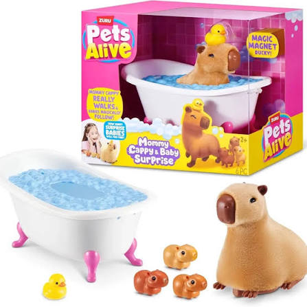 Pets Alive Mamá Capibara con Bebés Sorpresa Interactiva – vista 6