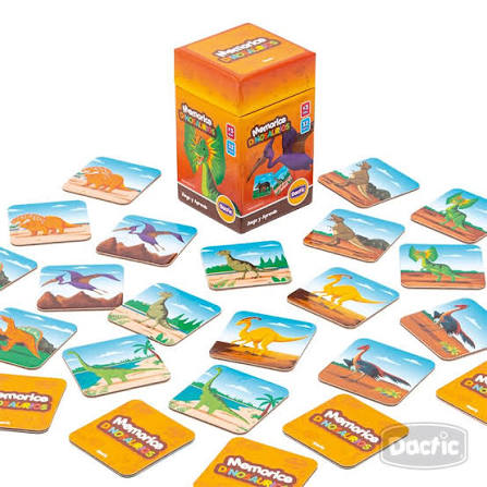 Dactic Memorice Dinosaurios Juego de Memoria Didáctico – vista 1