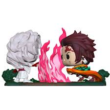 Funko Pop Moment Demon Slayer Tanjiro vs. Rui Figura de Vinilo – vista 1