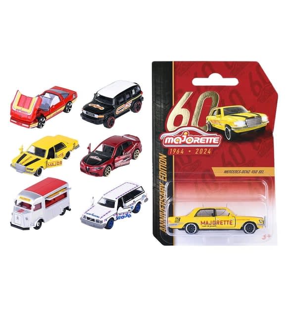 Auto Majorette Anniversary Edition Premium en su empaque