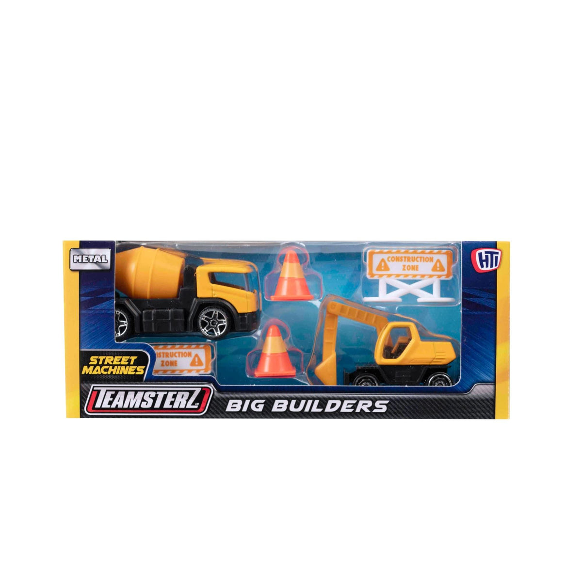 Teamsterz Street Machines Big Builders Vehículo de Construcción Surtido – vista 1
