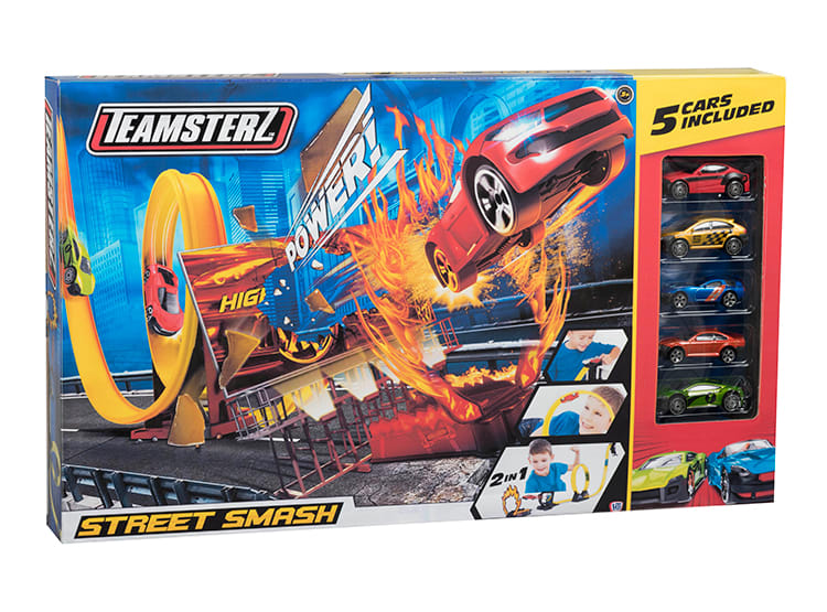 Teamsterz Street Smash Vehículo de Juguete para Juego Imaginativo – vista 1