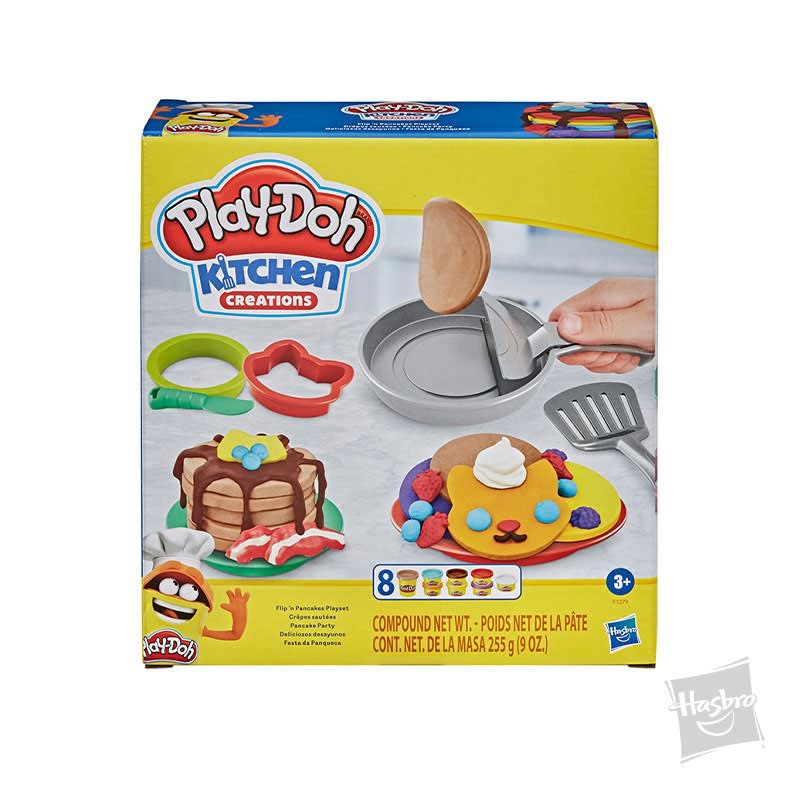 Play-Doh Kitchen Creations Deliciosos Desayunos con Sartén y 8 Latas – vista 1