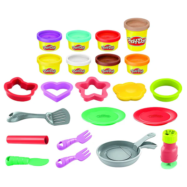 Play-Doh Kitchen Creations Deliciosos Desayunos con Sartén y 8 Latas – vista 2